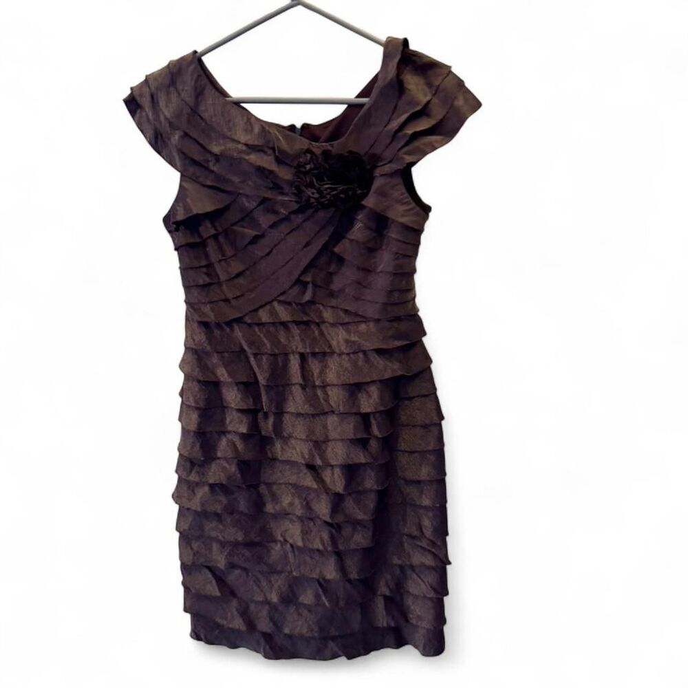 London-times Women's Brown and Black Dress